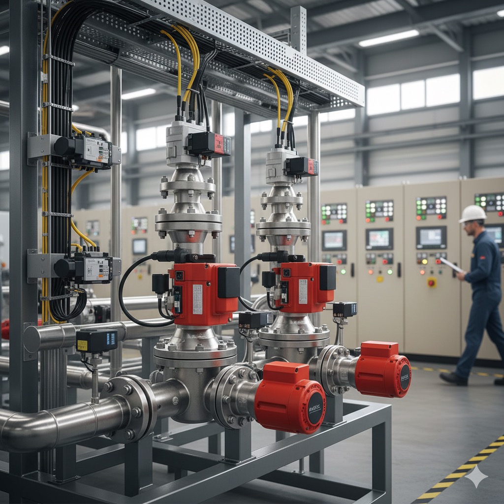 High-precision pressure regulation skid for critical process control