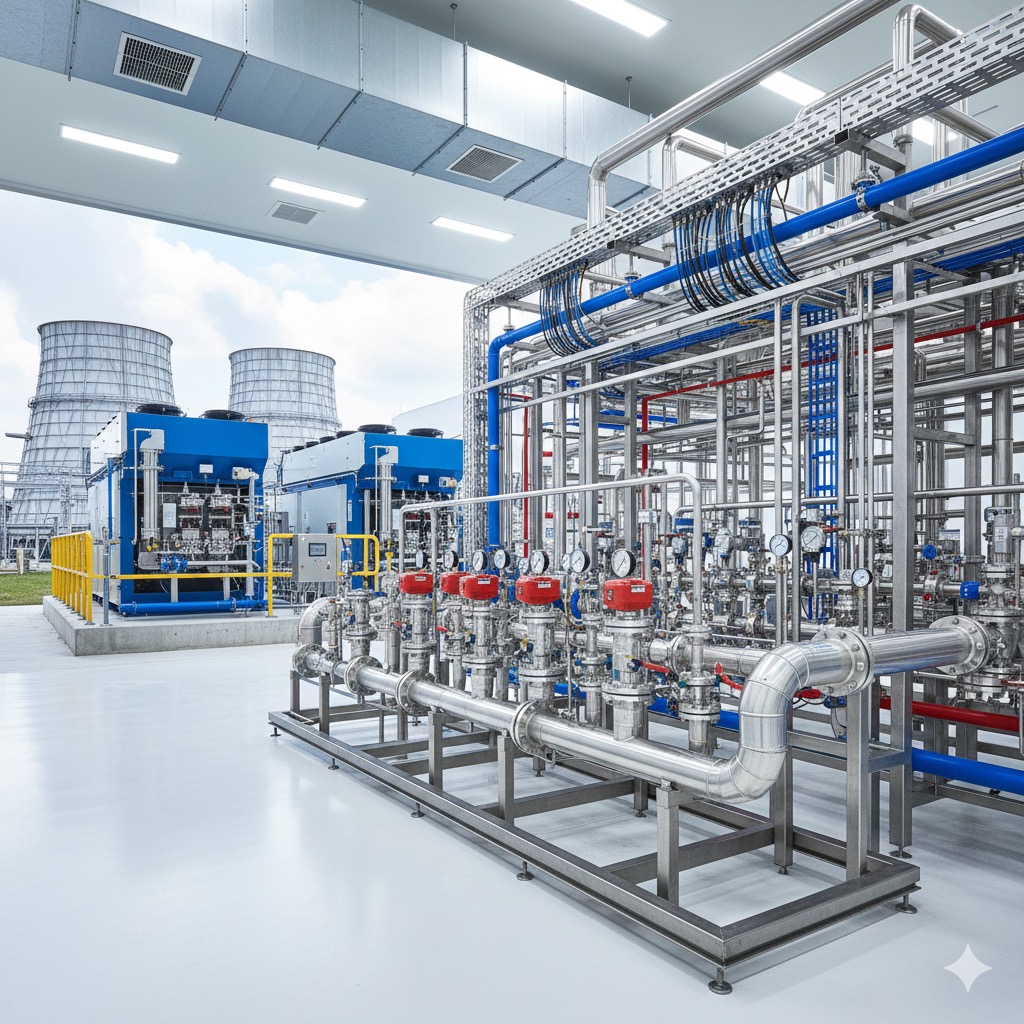 500 LPH RO+EDI Purified Water System for pharmaceutical client, Vadodara