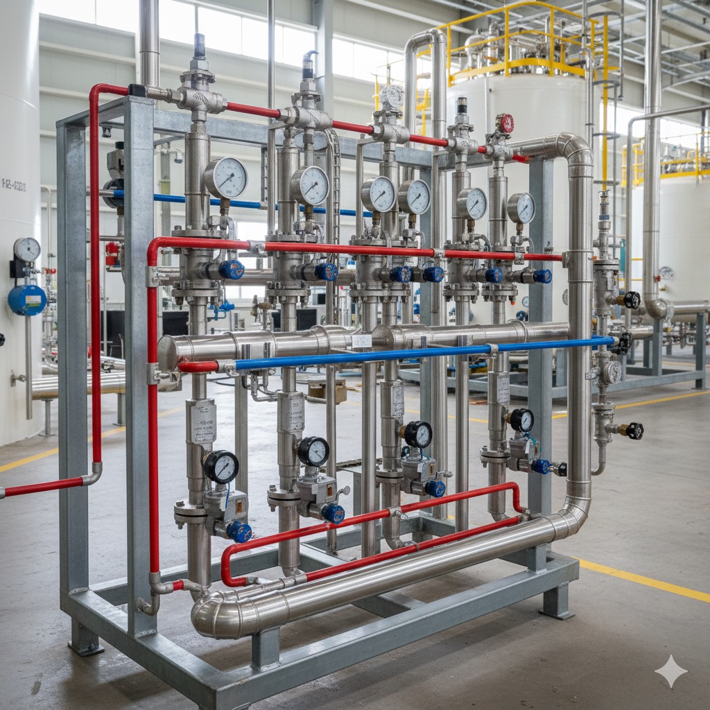 WFI Water for Injection Generation System with multi-effect distillation